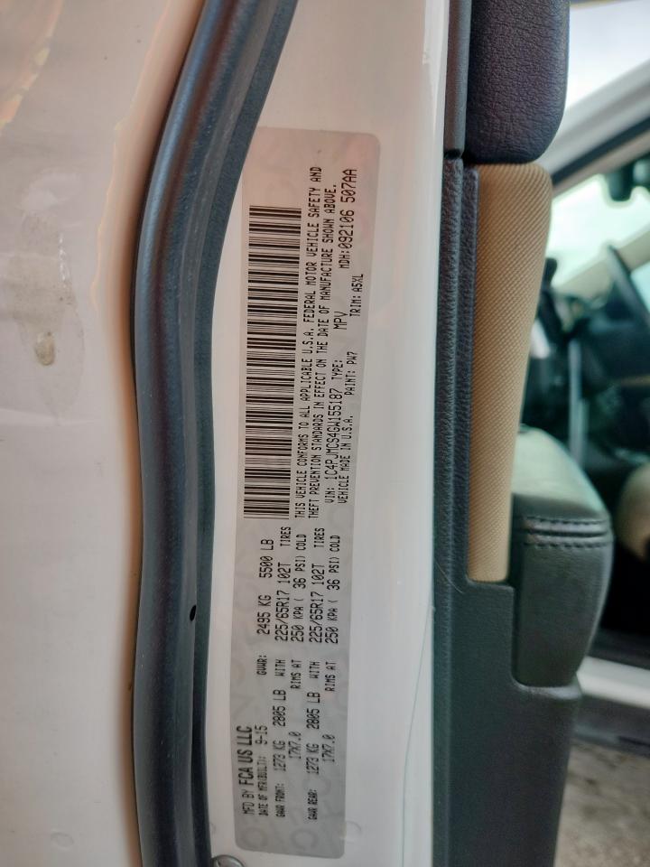 2016 Jeep Cherokee Latitude VIN: 1C4PJMCS4GW155187 Lot: 86330705