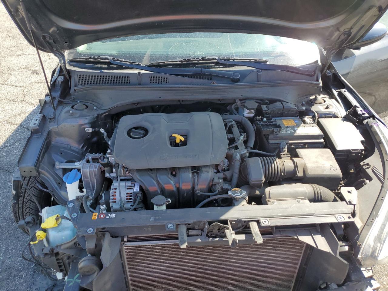 2021 Kia Forte Fe VIN: 3KPF24AD7ME296287 Lot: 81990245