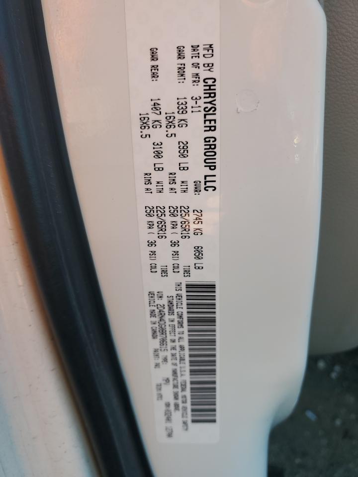 2011 Dodge Grand Caravan Express VIN: 2D4RN4DG0BR706615 Lot: 90331815