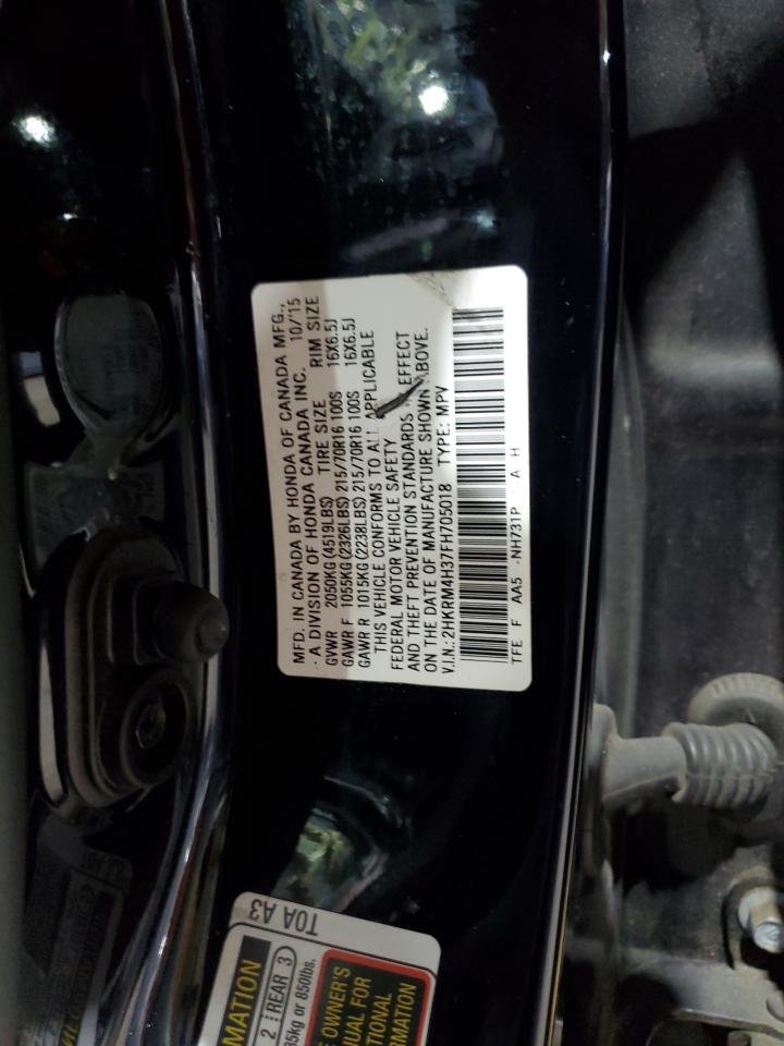 2015 Honda Cr-V Lx VIN: 2HKRM4H37FH705018 Lot: 86074875