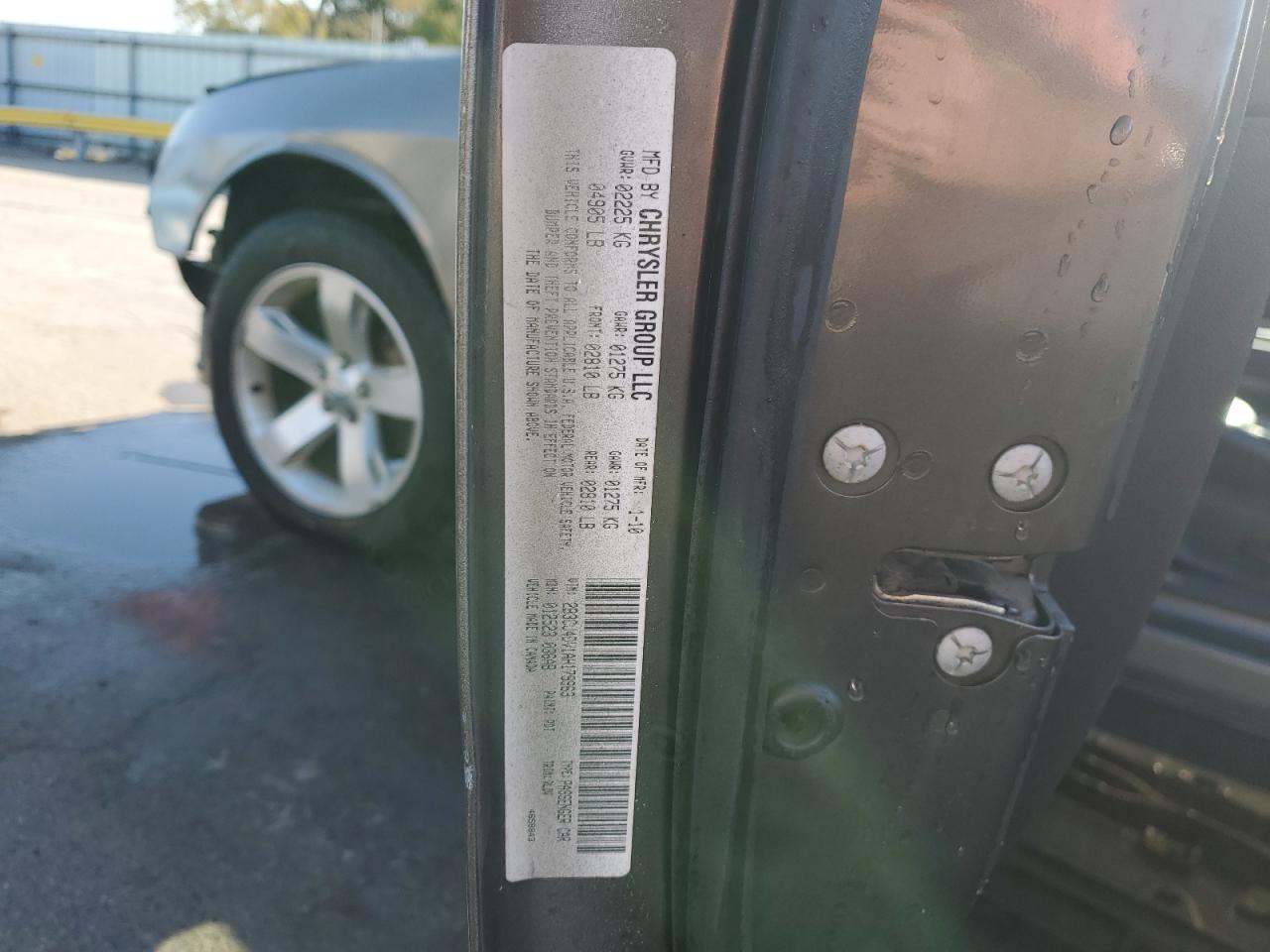 2010 Dodge Challenger Se VIN: 2B3CJ4DV1AH179963 Lot: 84362405