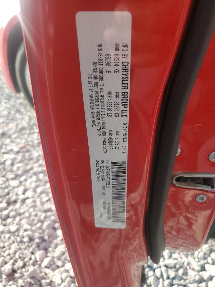 2015 Dodge Charger Se VIN: 2C3CDXBG4FH729518 Lot: 85353305