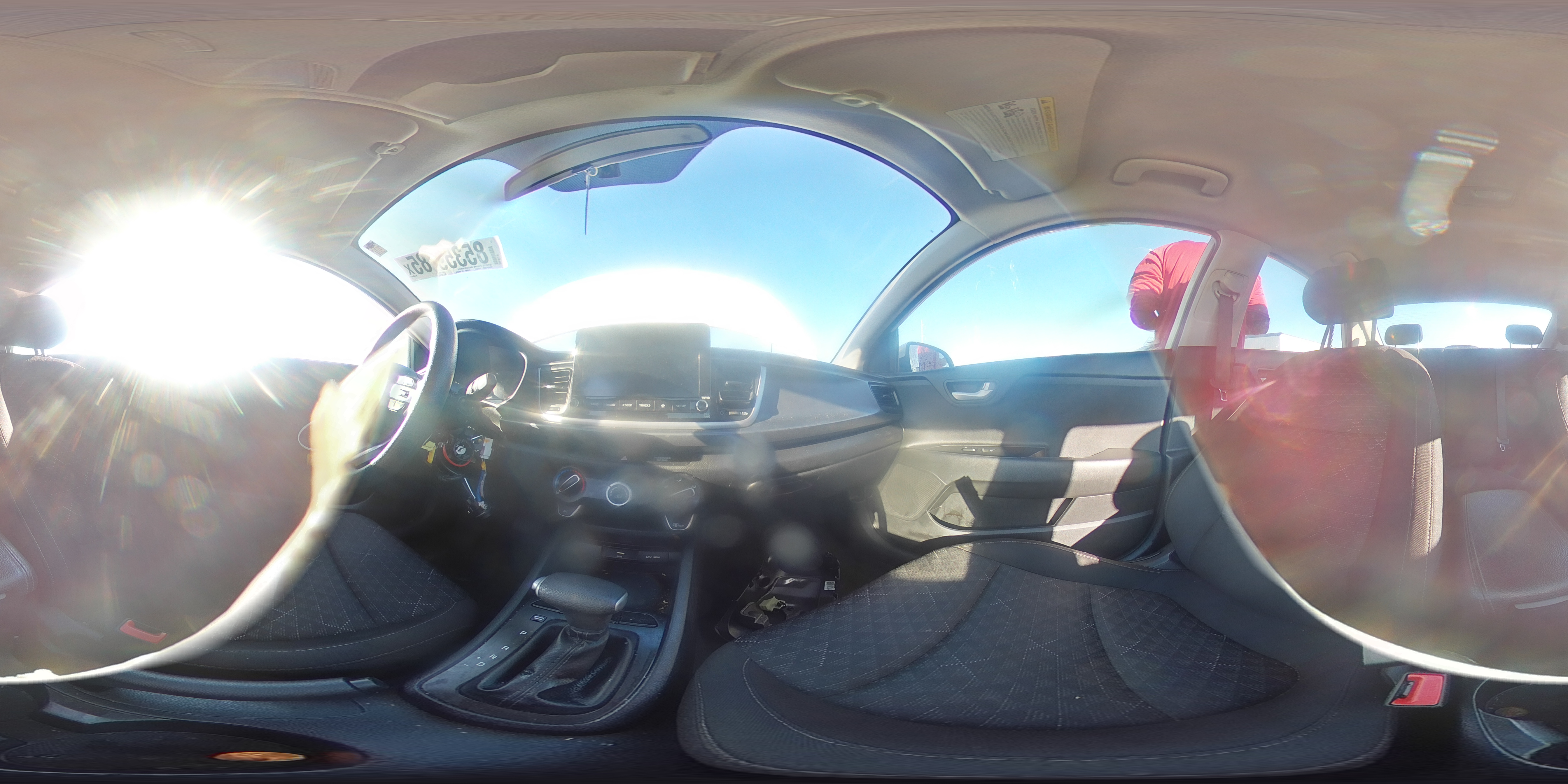 2023 Kia Rio Lx VIN: 3KPA24AD7PE550756 Lot: 85359785