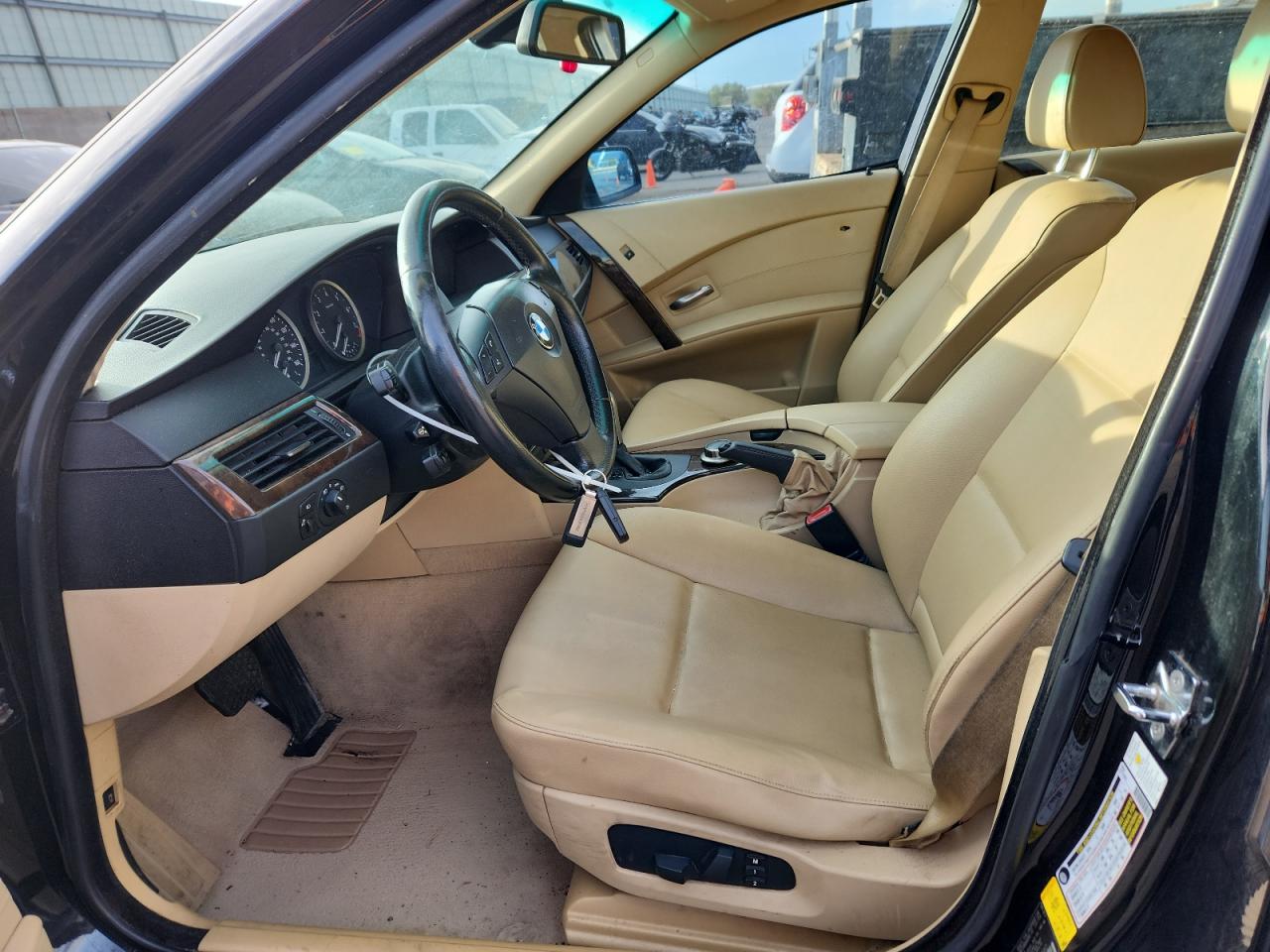 2007 BMW 525 I VIN: WBANE53587CK91882 Lot: 89504445