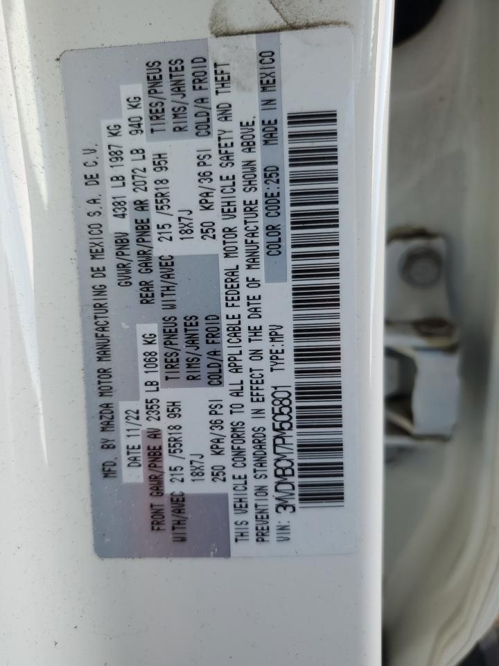 2023 Mazda Cx-30 Preferred VIN: 3MVDMBCM7PM505801 Lot: 89545055