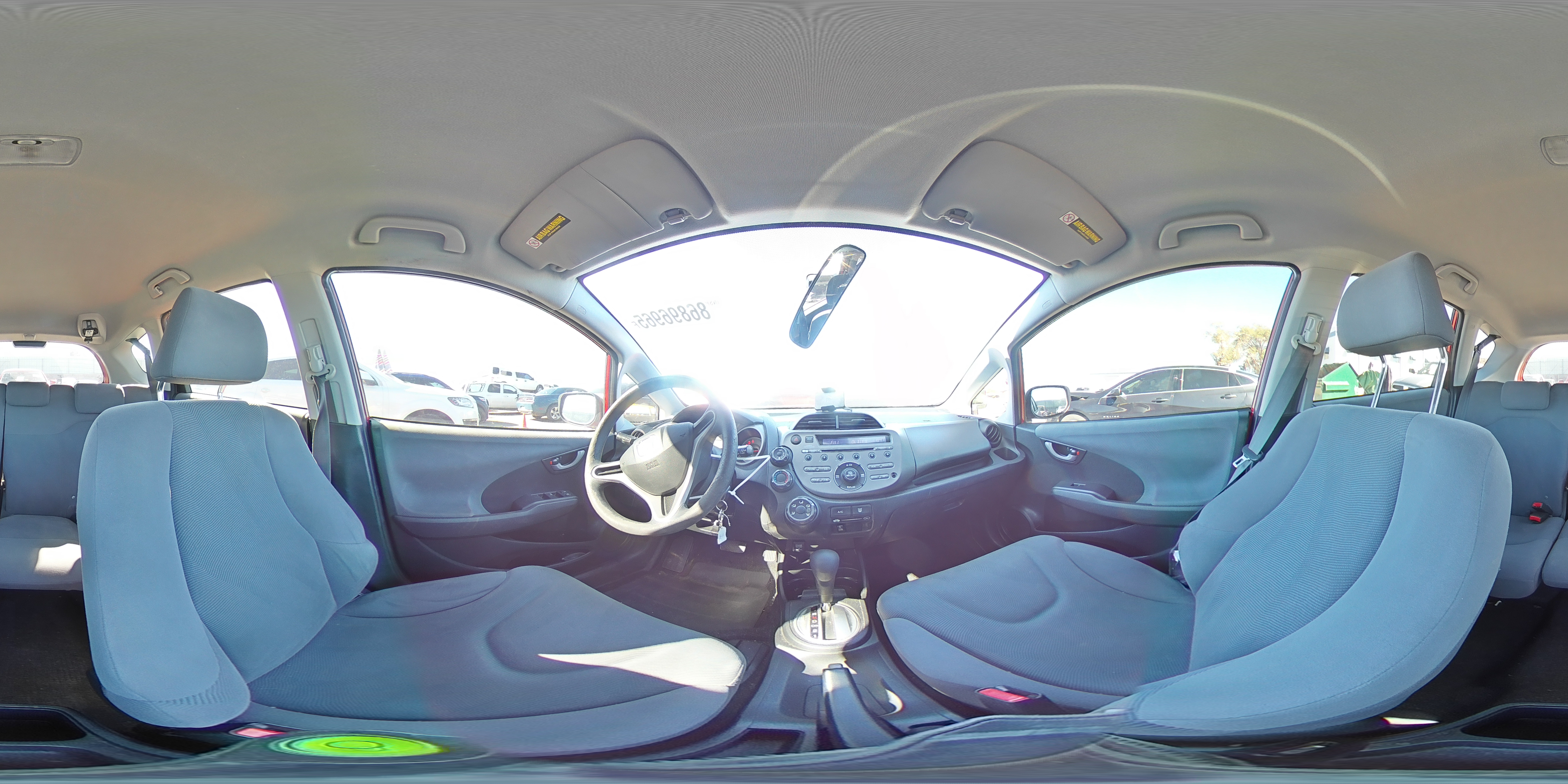 2010 Honda Fit VIN: JHMGE8H25AC013281 Lot: 86896965