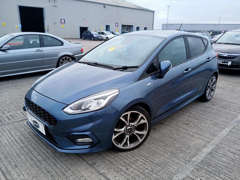 2021 FORD FIESTA 1.0 ECOBOOST HYBRID MHEV 125 ST-LINE X EDITION 5DR for sale at Copart CHESTER