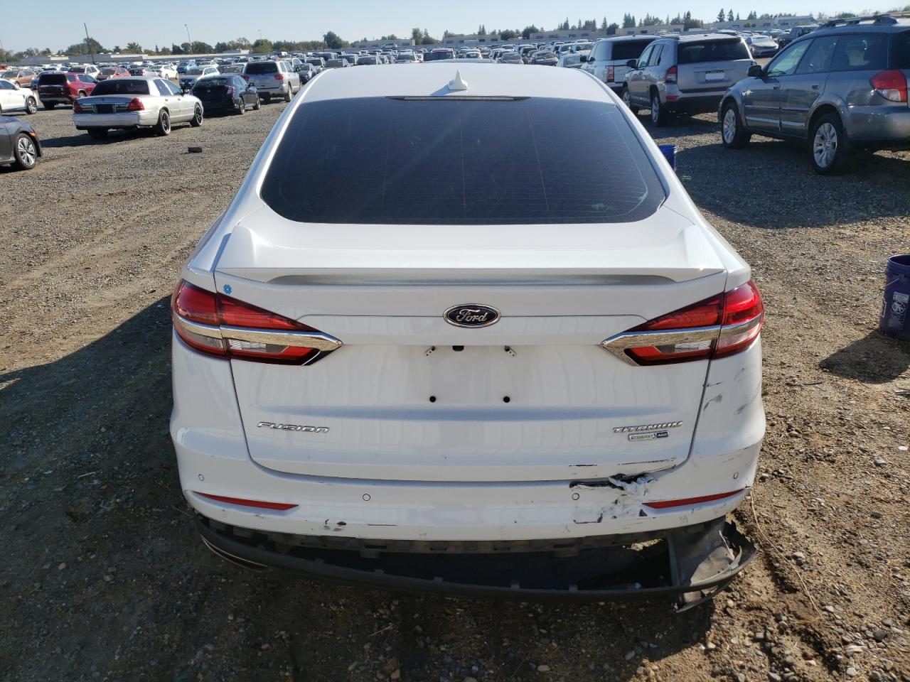 2020 Ford Fusion Titanium VIN: 3FA6P0D97LR115588 Lot: 86130515