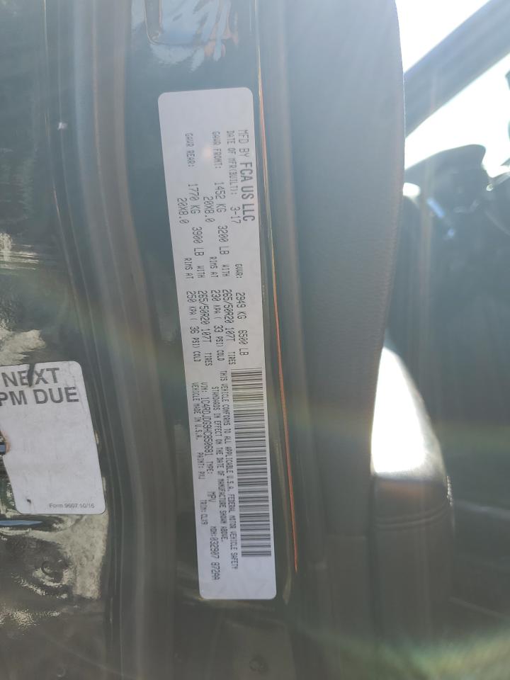 2017 Dodge Durango Gt VIN: 1C4RDJDG9HC850681 Lot: 89548545