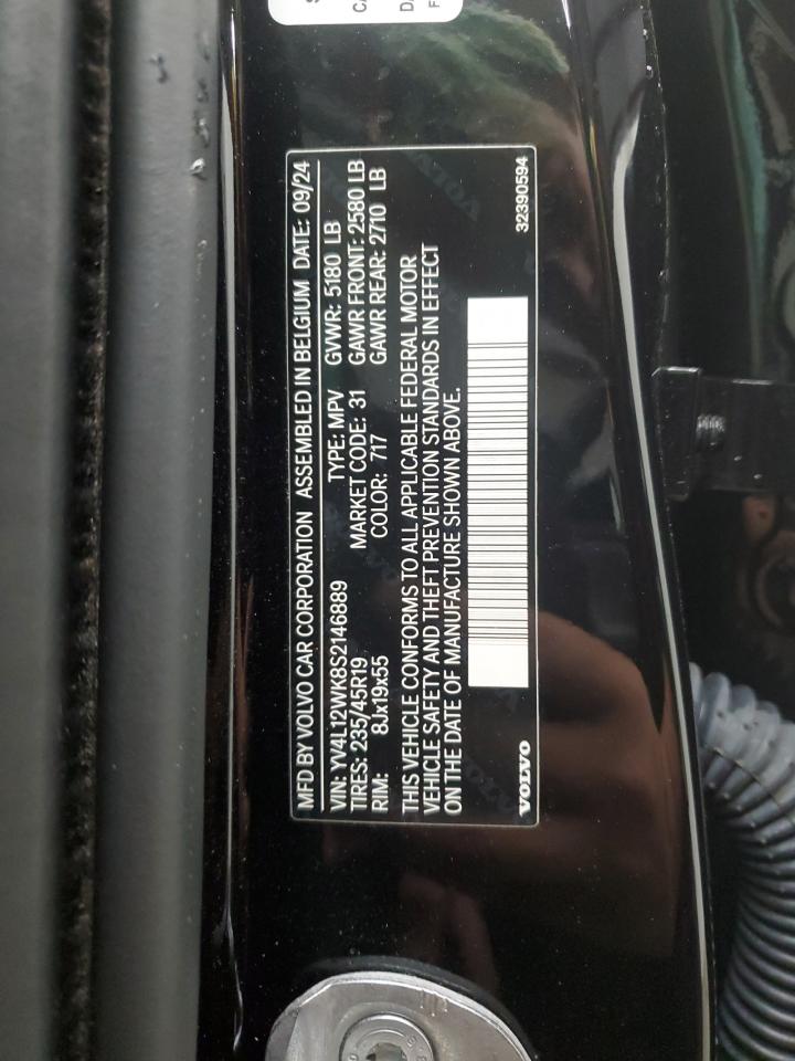 2025 Volvo V60 Cross Country Plus VIN: YV4L12WK8S2146889 Lot: 86277075