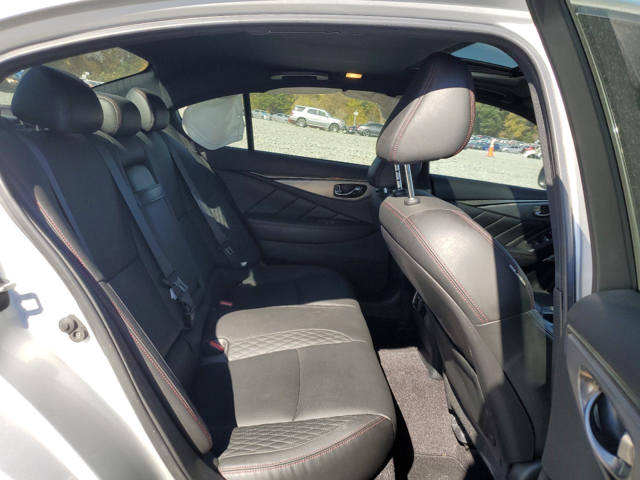 2019 Infiniti Q50 Red Sport 400 VIN: JN1FV7AP2KM760087 Lot: 87405325