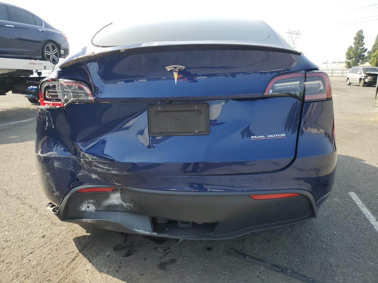 2022 Tesla Model Y VIN: 7SAYGDEF6NF537809 Lot: 90056955