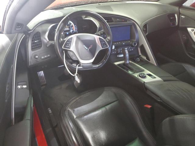  CHEVROLET CORVETTE 2018 Czerwony