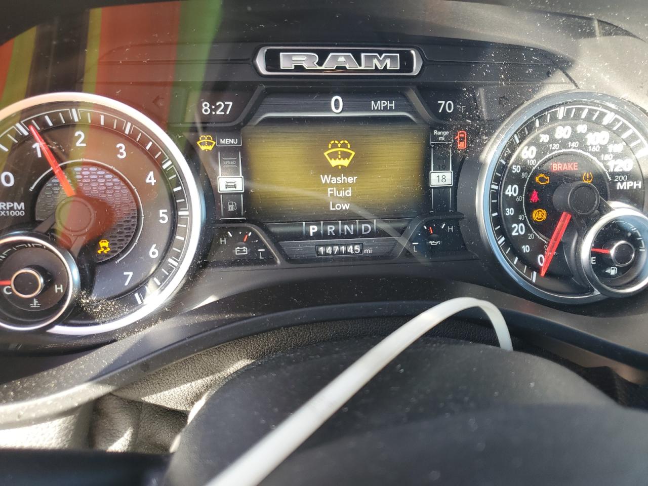 2019 Ram 1500 Laramie VIN: 1C6SRFJT3KN584224 Lot: 85297445