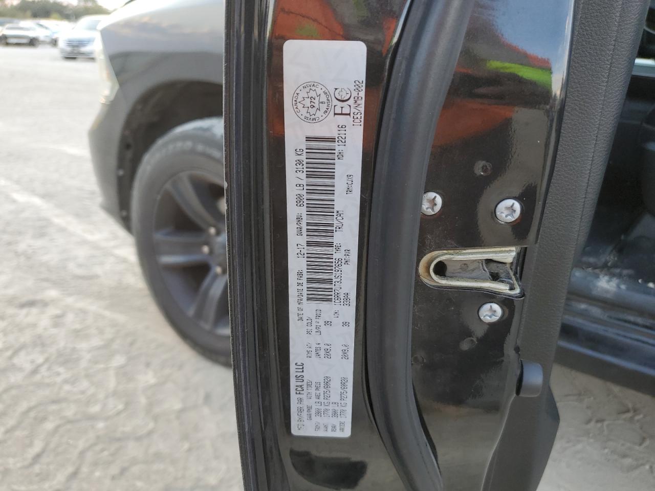 2018 Ram 1500 Sport VIN: 1C6RR7UT3JS197656 Lot: 86701105