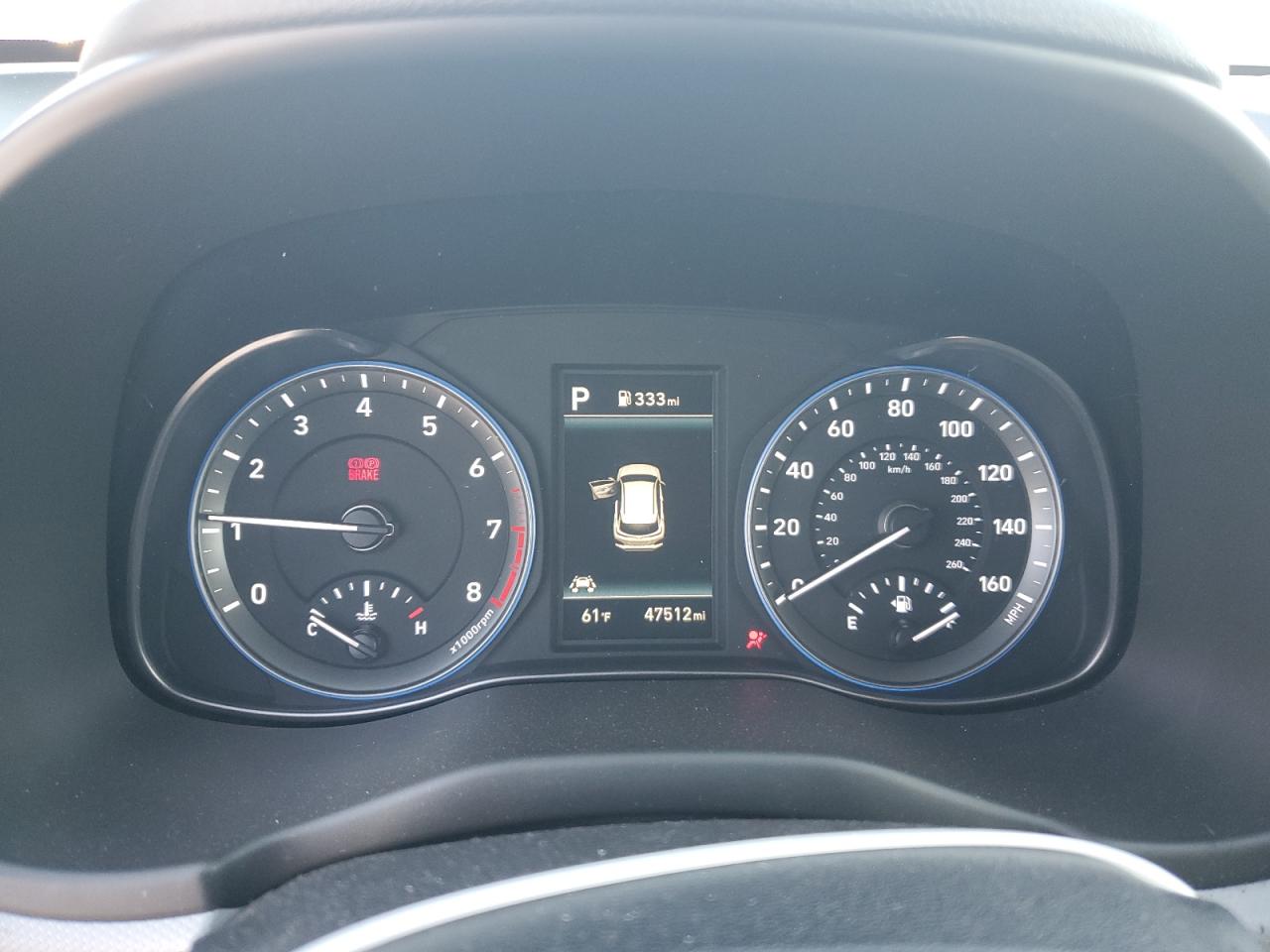 2021 Hyundai Kona Se VIN: KM8K12AA8MU706071 Lot: 84789345