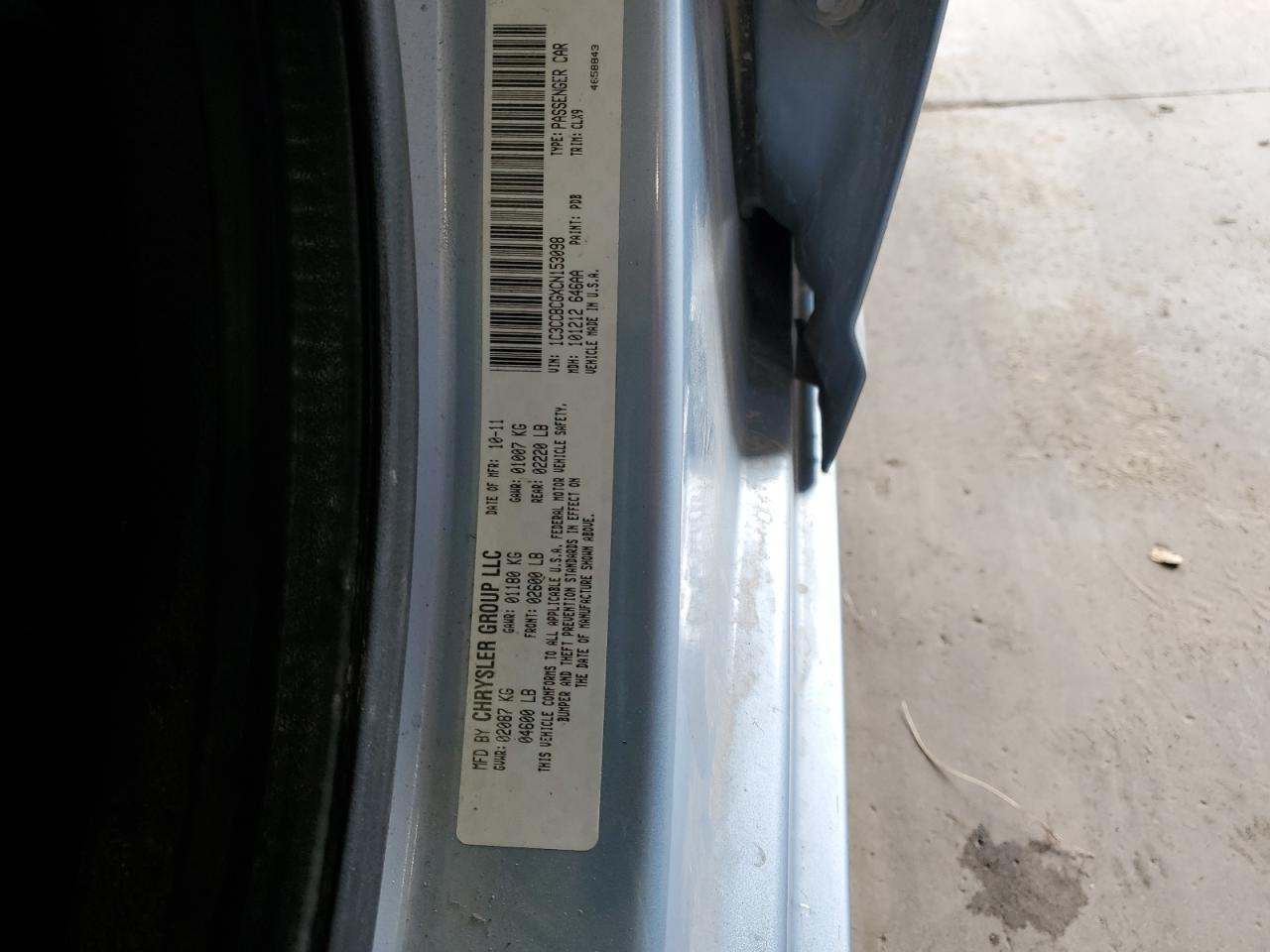 2012 Chrysler 200 Limited VIN: 1C3CCBCGXCN153098 Lot: 82553055