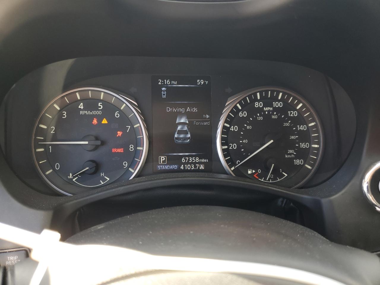 2020 Infiniti Q50 Pure VIN: JN1EV7ARXLM255557 Lot: 89498285