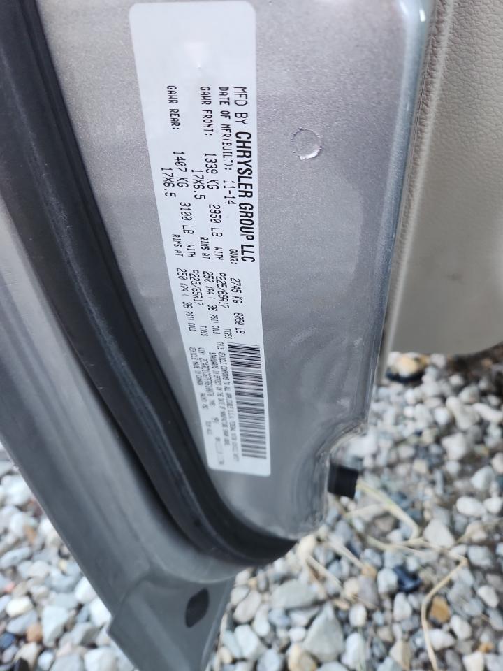 2015 Chrysler Town & Country Touring L VIN: 2C4RC1CG7FR610070 Lot: 90397745