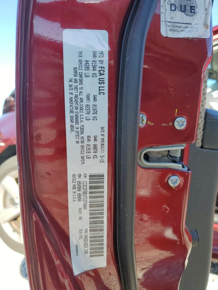 2015 Dodge Dart Sxt VIN: 1C3CDFBB1FD374044 Lot: 82319875