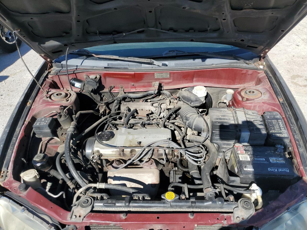 1997 Mitsubishi Mirage De VIN: JA3AY11A2XU052757 Lot: 89451985