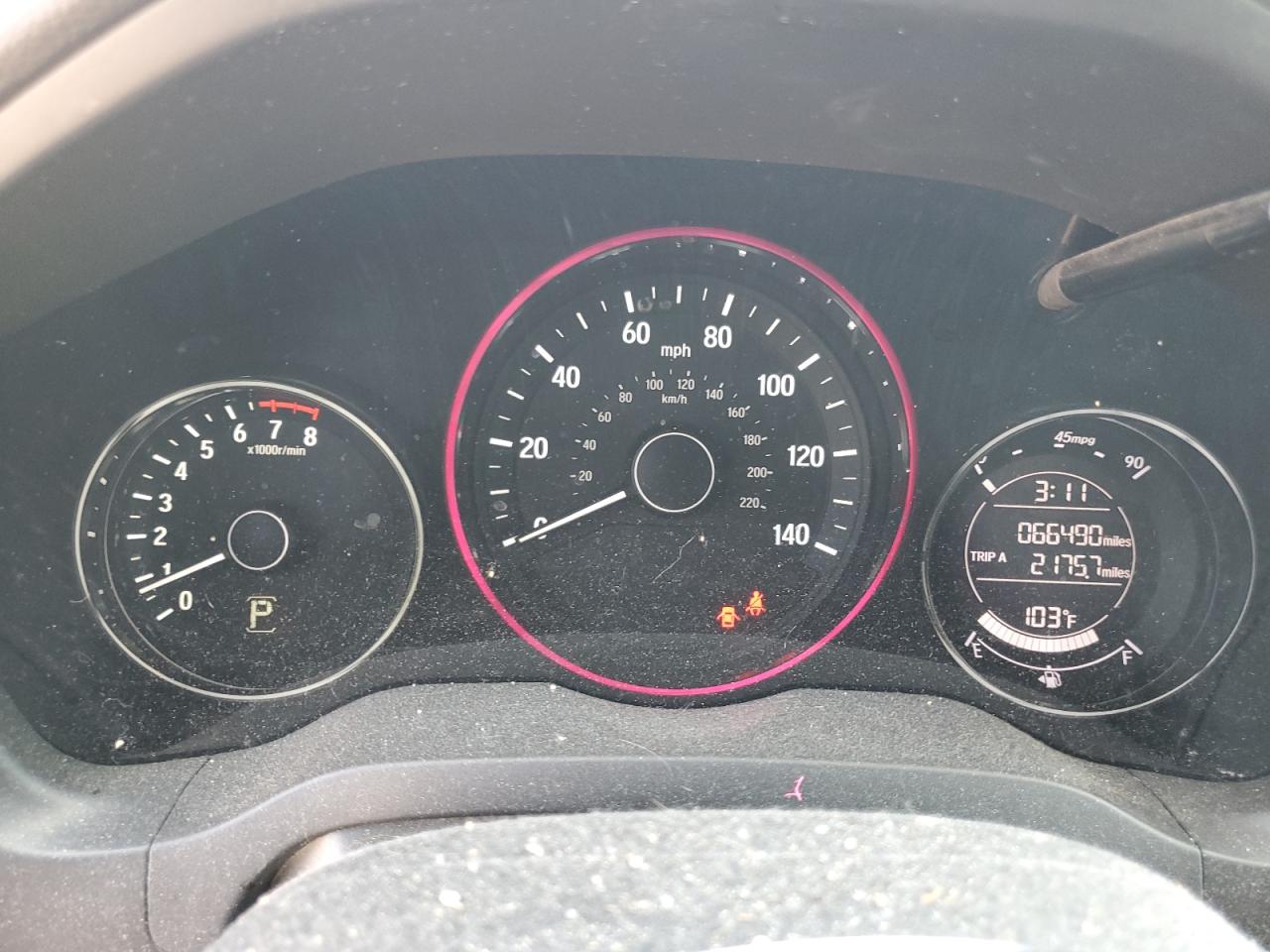 2016 Honda Hr-V Exl VIN: 3CZRU5H72GM737101 Lot: 84943445