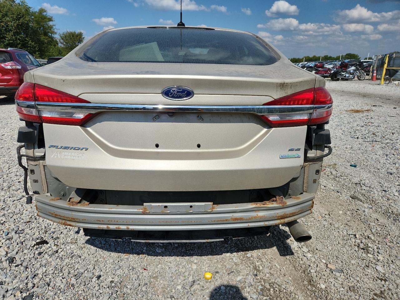 2017 Ford Fusion Se VIN: 3FA6P0HD4HR403526 Lot: 84730785