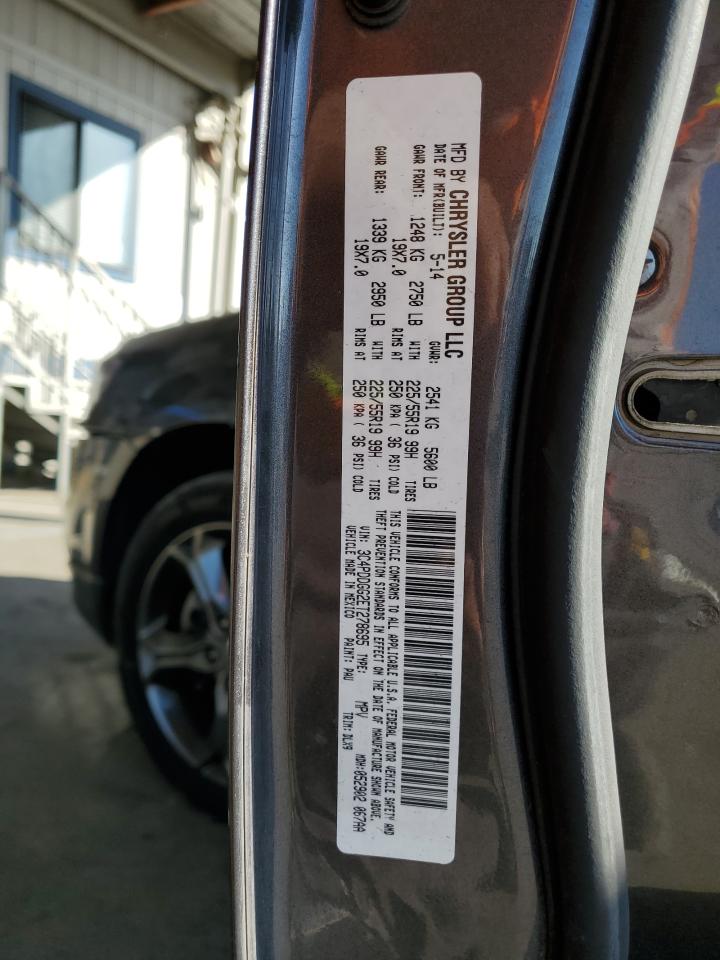 2014 Dodge Journey Crossroad VIN: 3C4PDDGG2ET278695 Lot: 82731565