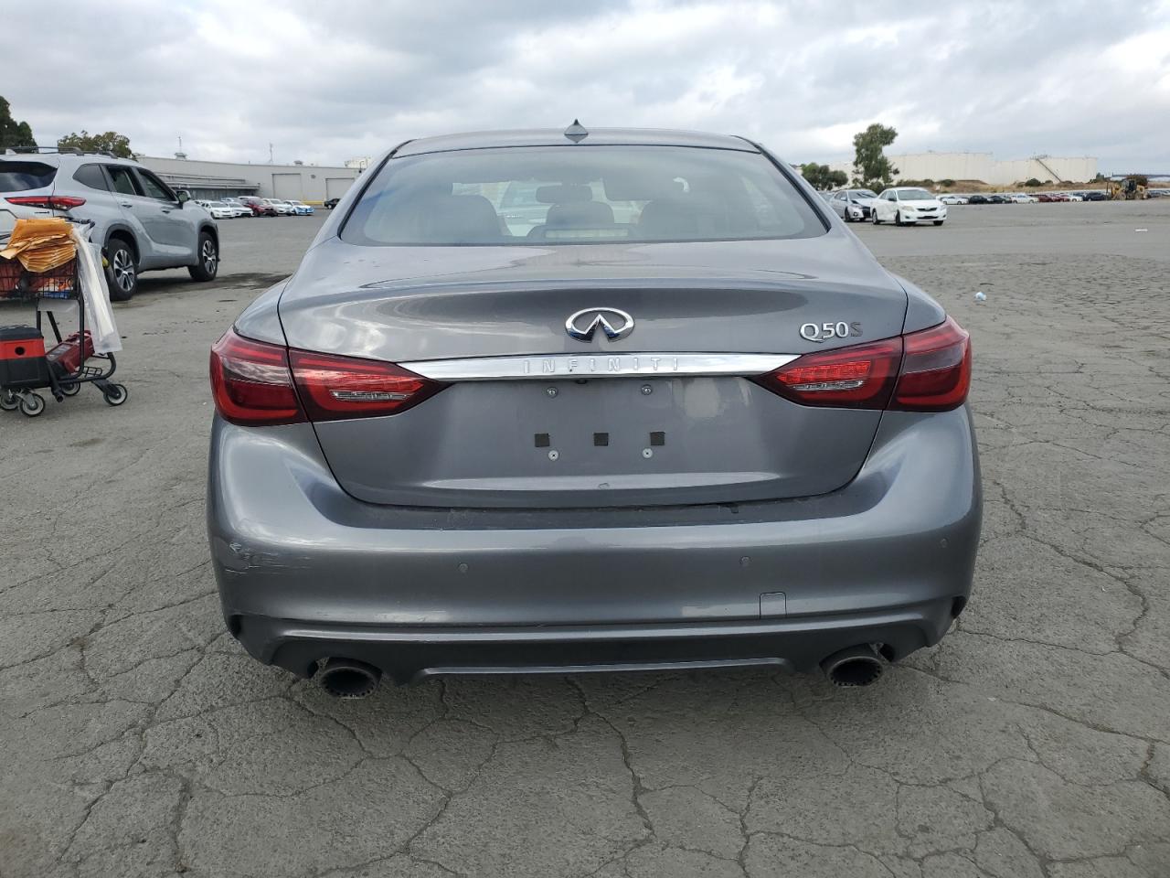 2020 Infiniti Q50 Red Sport 400 VIN: JN1FV7AP2LM630036 Lot: 85509475