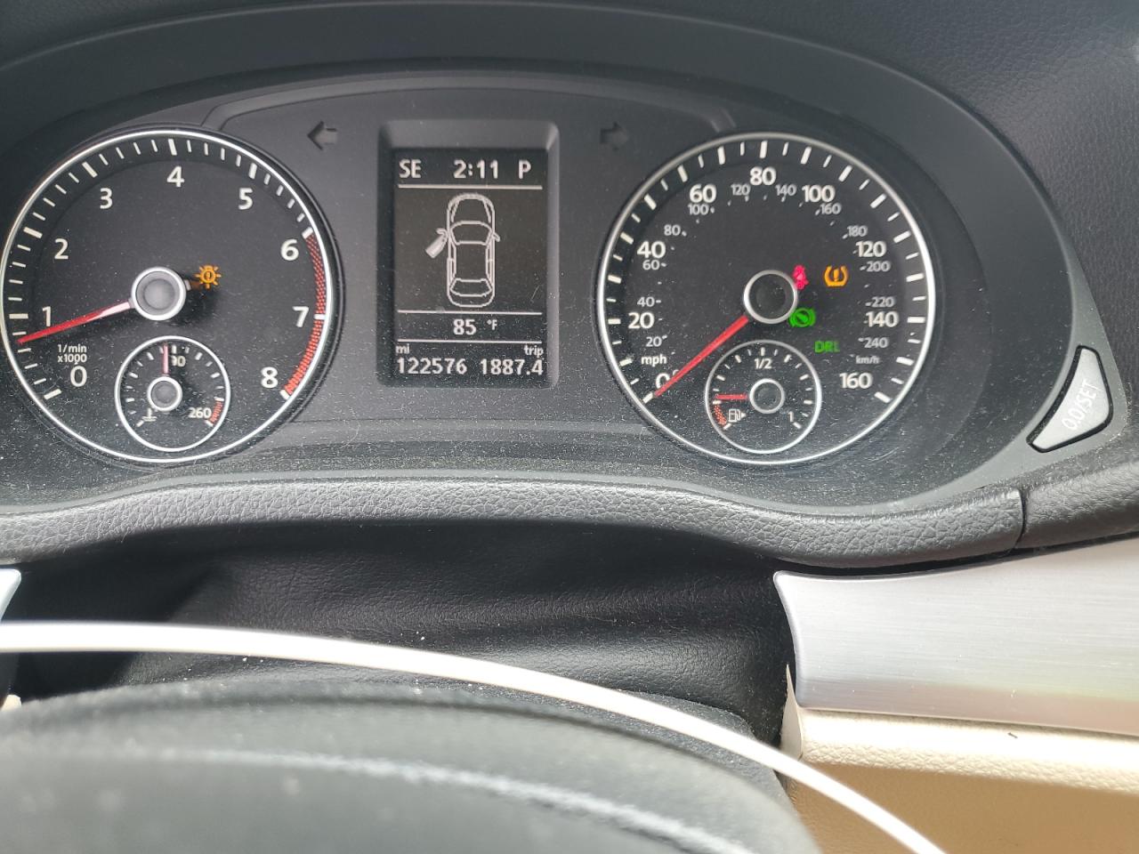 2013 Volkswagen Passat Se VIN: 1VWBP7A32DC009581 Lot: 85579565