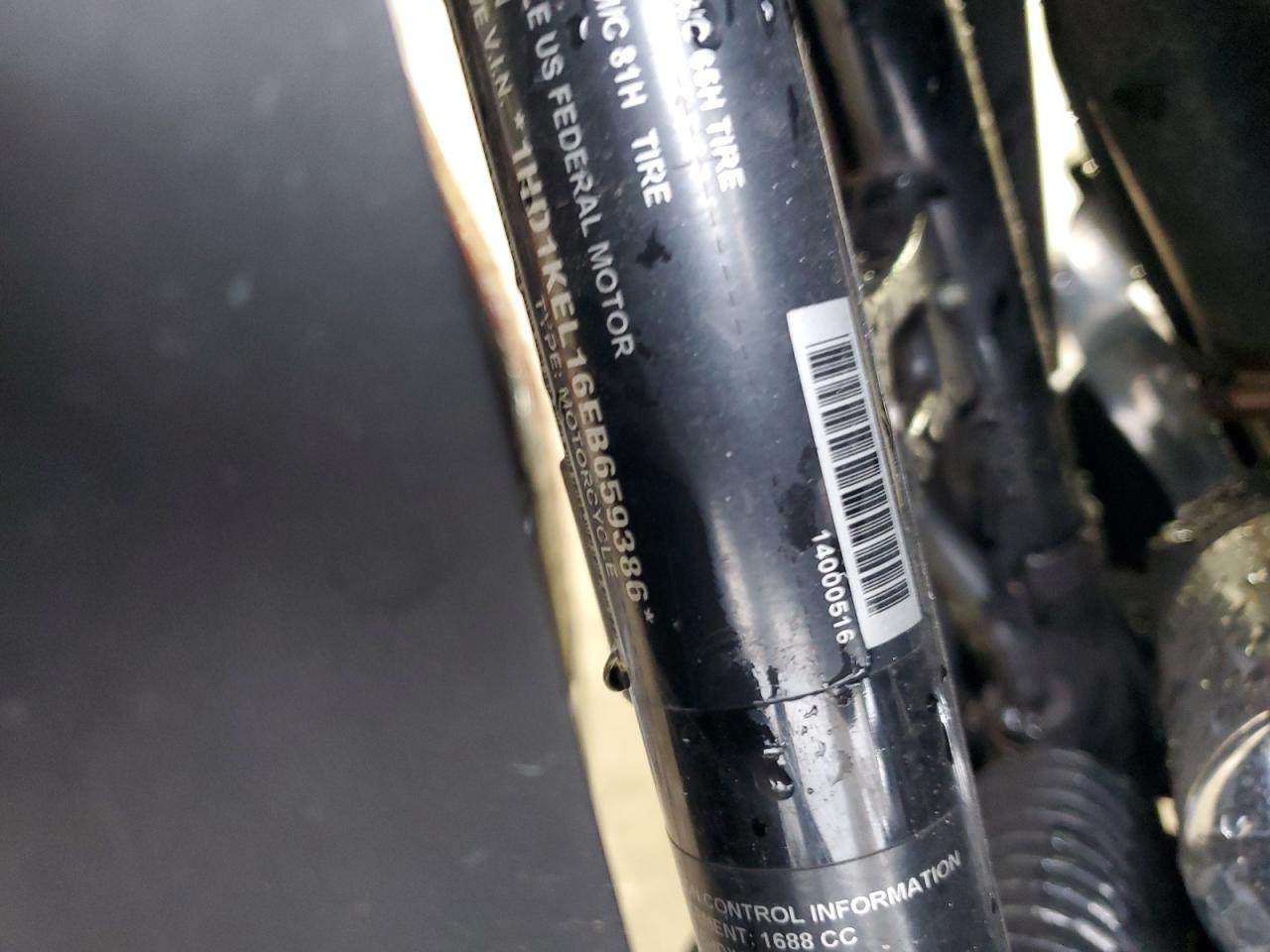 2014 Harley-Davidson Flhtk Electra Glide Ultra Limited VIN: 1HD1KEL16EB659386 Lot: 90460025