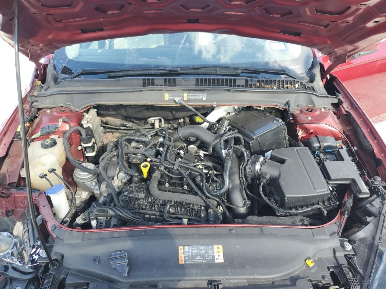 2019 Ford Fusion Se VIN: 3FA6P0HD4KR148075 Lot: 87120955