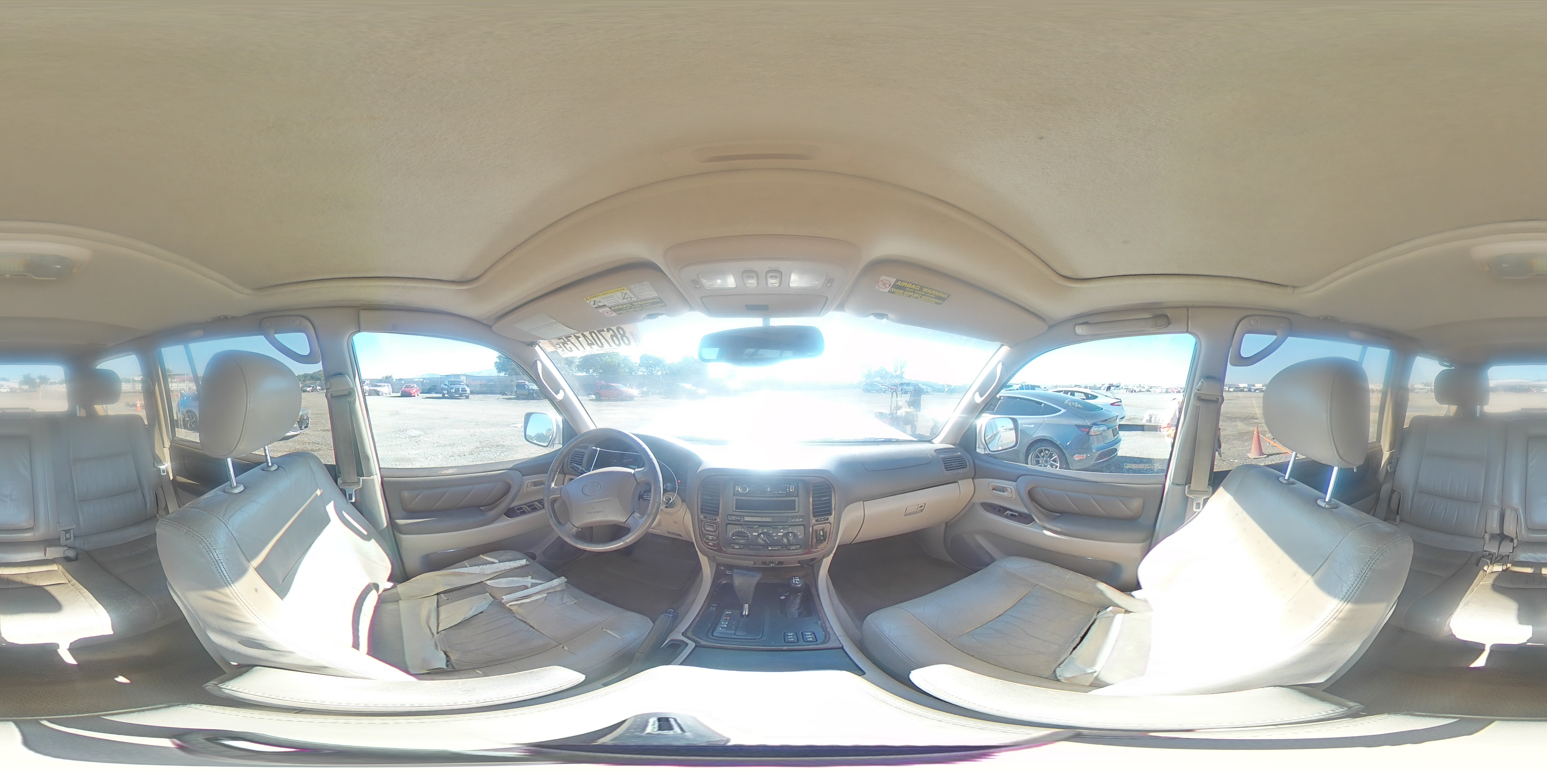 2000 Toyota Land Cruiser VIN: JT3HT05J1Y0120286 Lot: 86704175