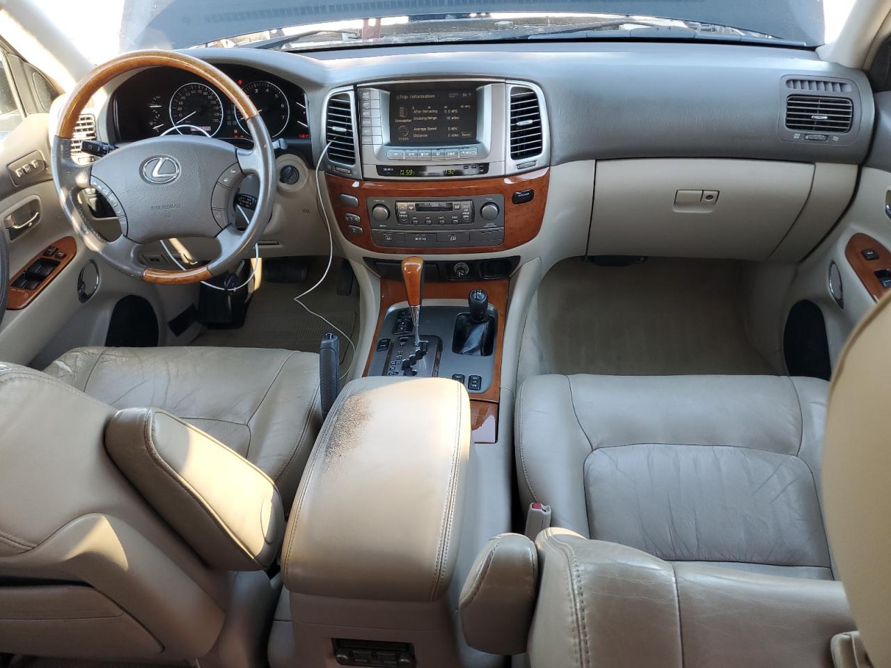 2004 Lexus Lx 470 VIN: JTJHT00W343542810 Lot: 87016575