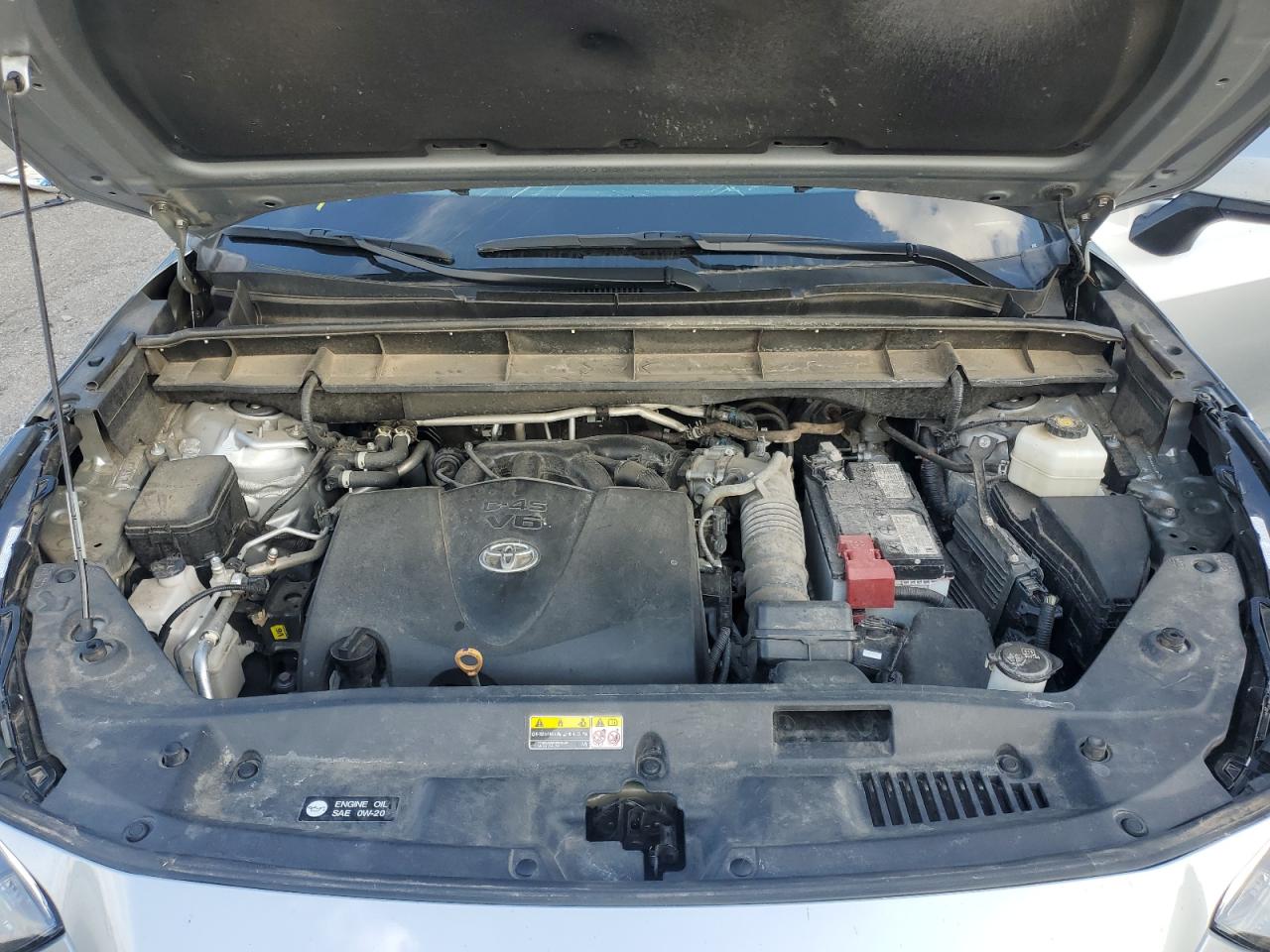 2022 Toyota Highlander Xle VIN: 5TDGZRAH9NS126293 Lot: 84921485