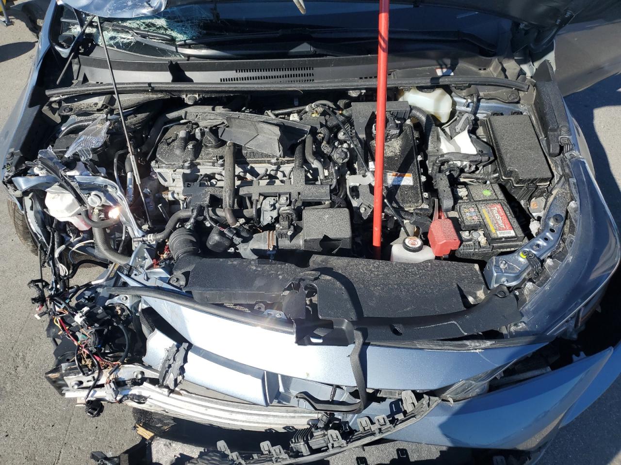 2021 Toyota Corolla Le VIN: JTDEAMDE4MJ016931 Lot: 84637235