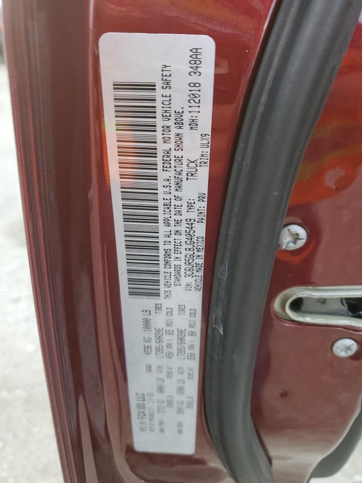 2018 Ram 2500 Longhorn VIN: 3C6UR5GL8JG405449 Lot: 86143815