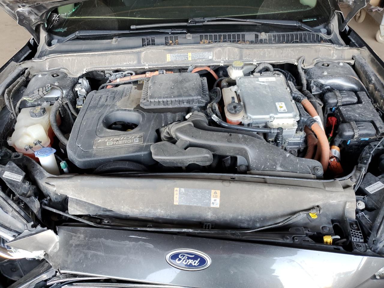 2017 Ford Fusion Titanium Phev VIN: 3FA6P0SUXHR275575 Lot: 90733195