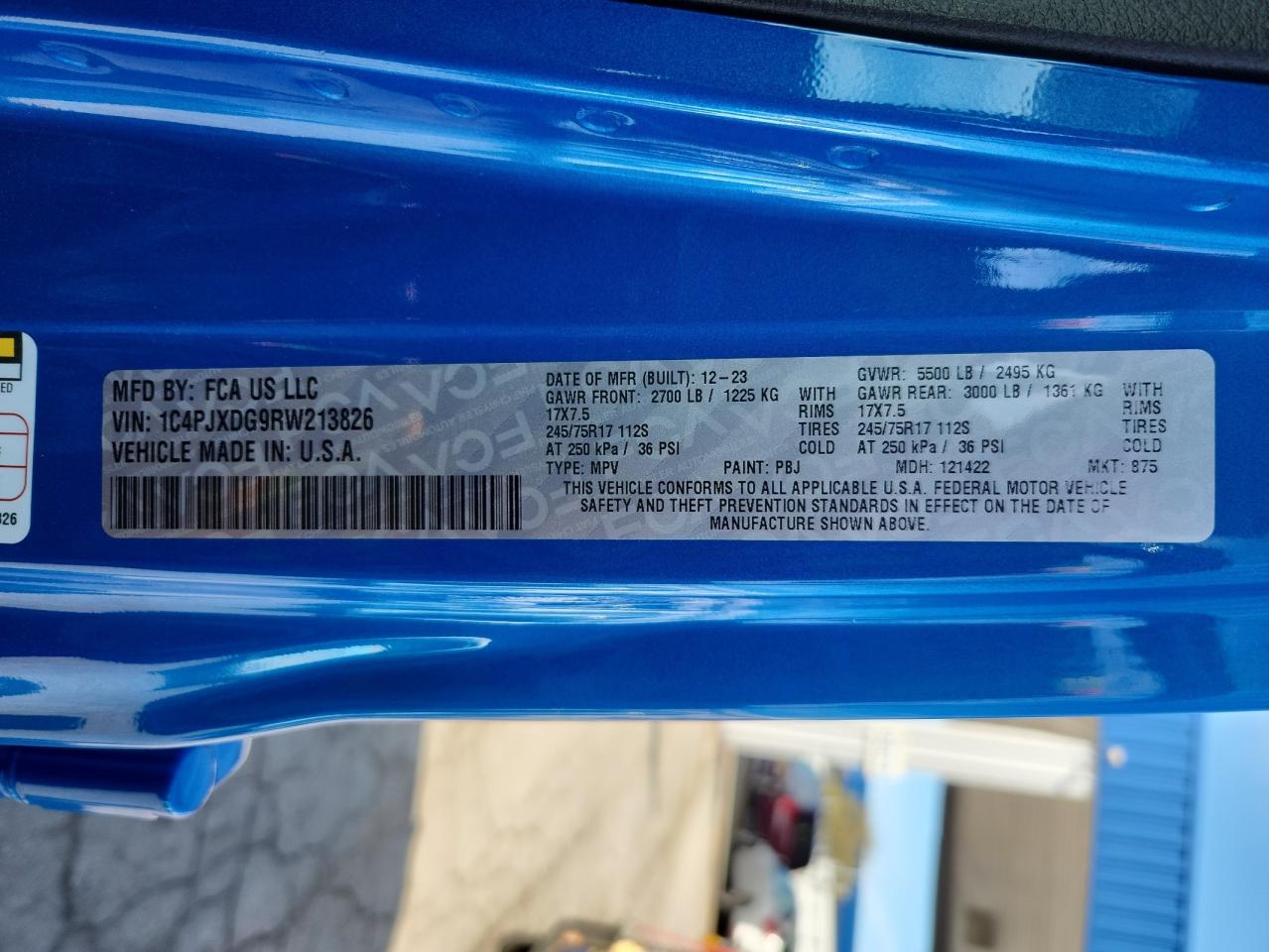 2024 Jeep Wrangler Sport VIN: 1C4PJXDG9RW213826 Lot: 81995895