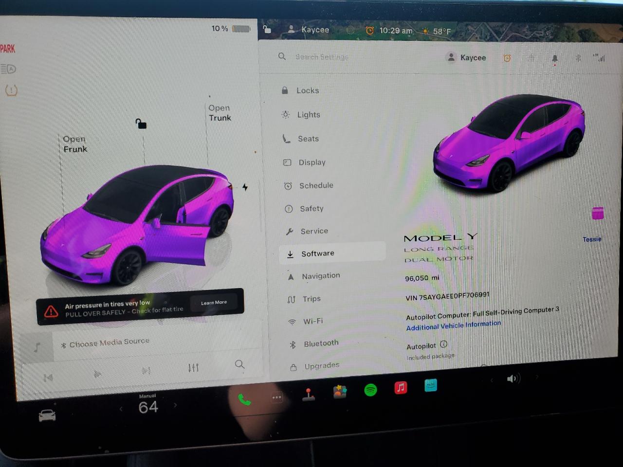 2023 Tesla Model Y VIN: 7SAYGAEE0PF706991 Lot: 85282995