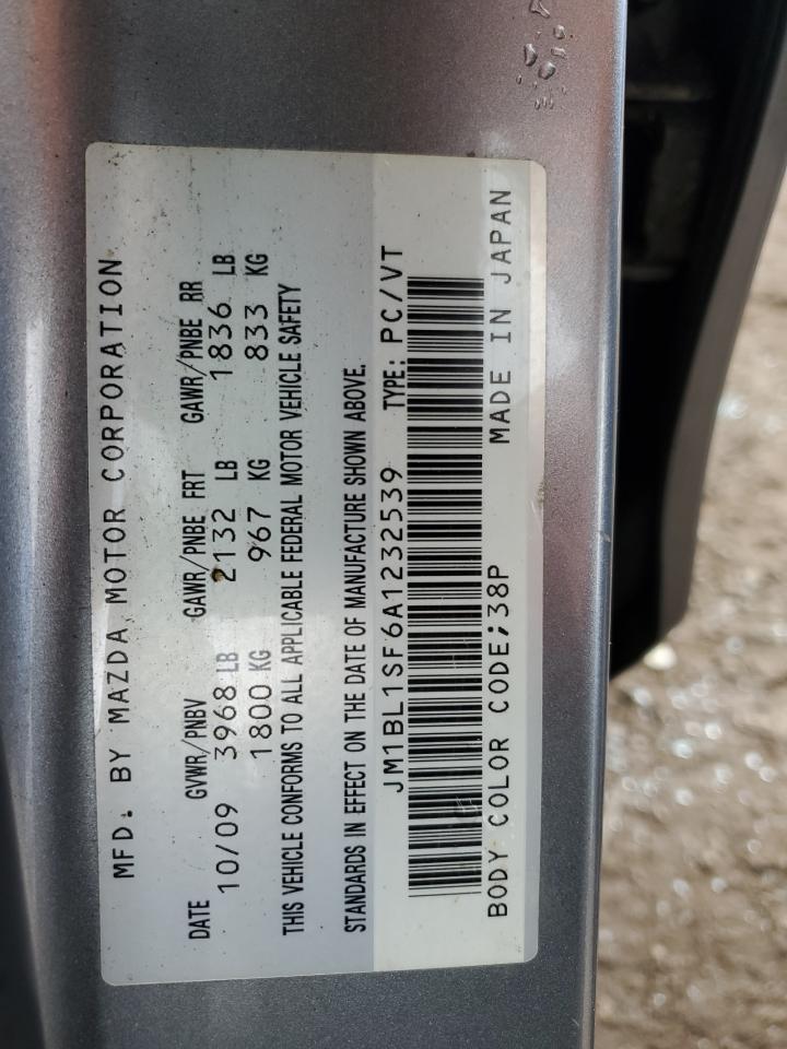 2010 Mazda 3 I VIN: JM1BL1SF6A1232539 Lot: 84273505