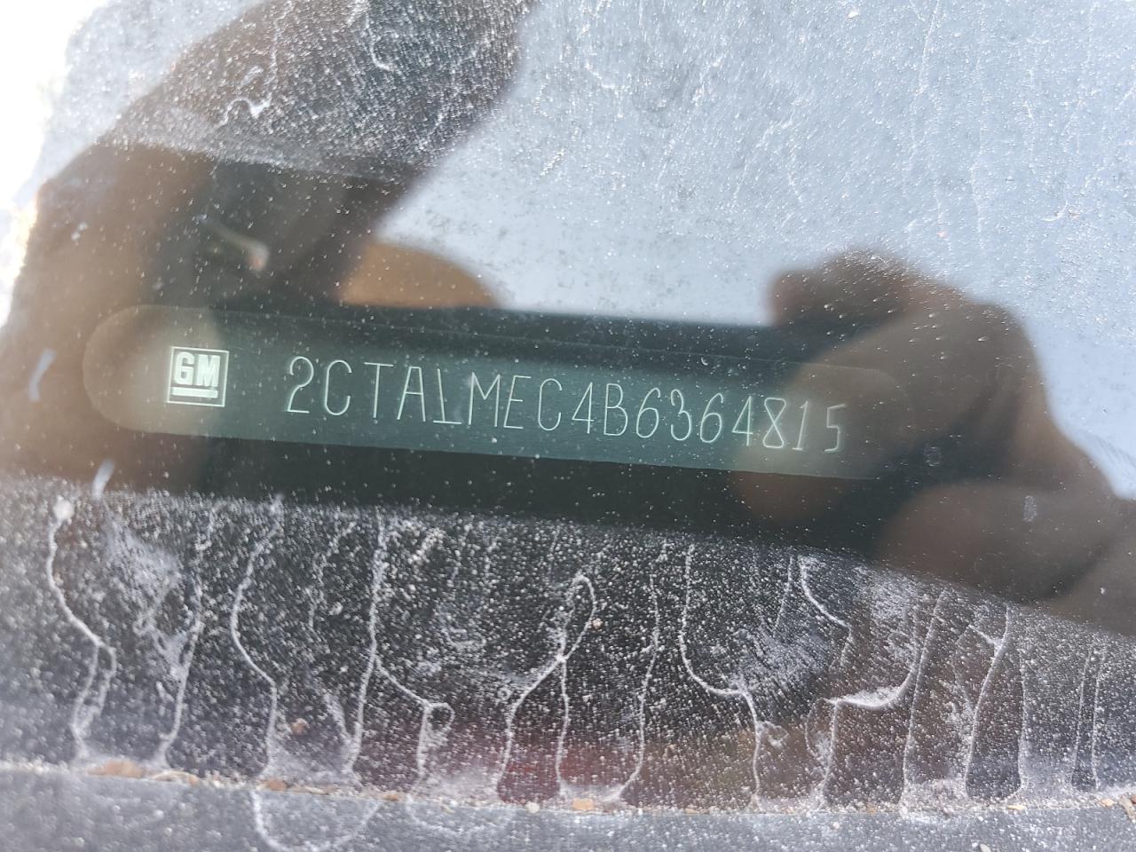 2011 GMC Terrain Sle VIN: 2CTALMEC4B6364815 Lot: 89672865