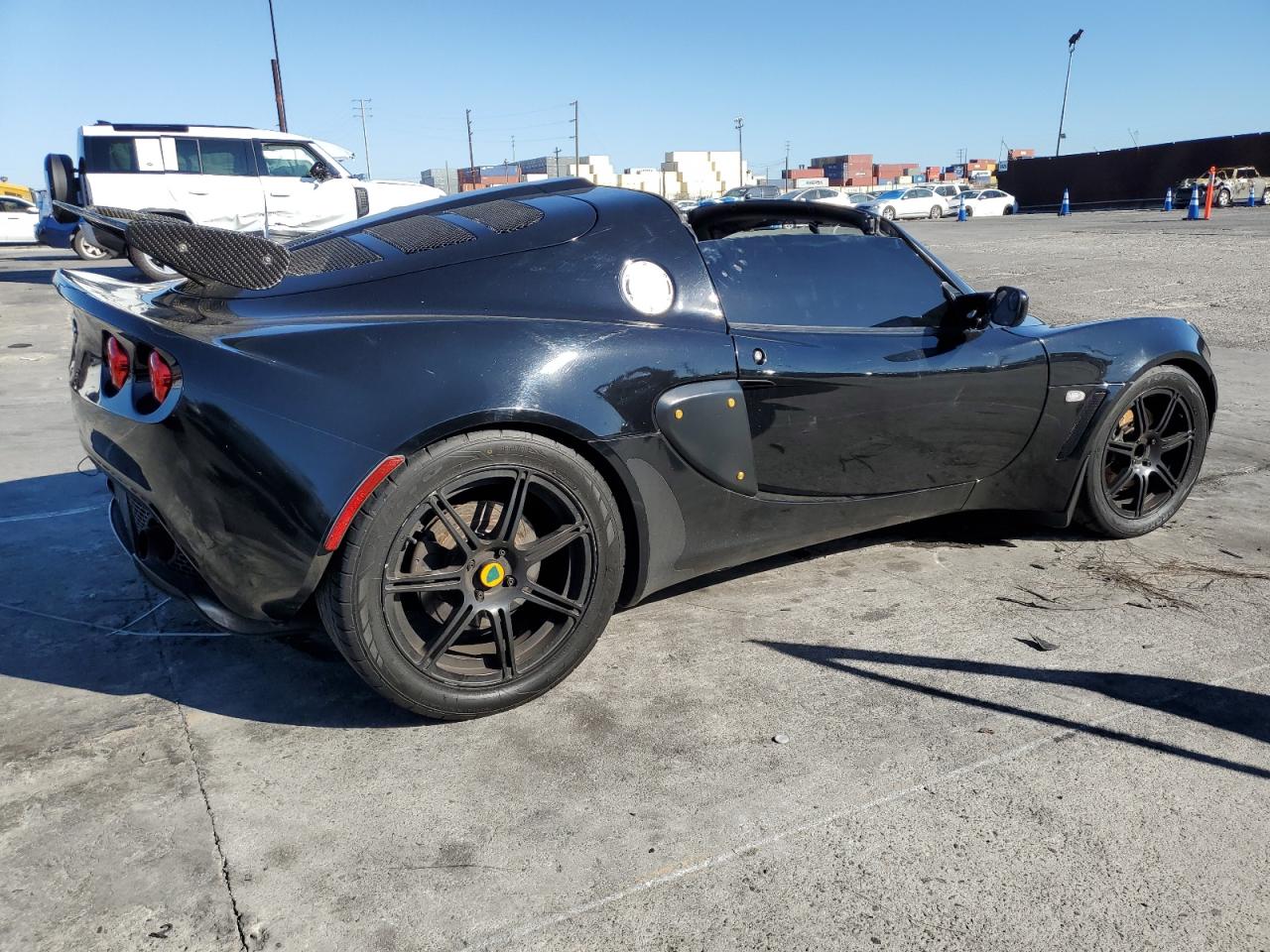 2006 Lotus Exige black coupe gas SCCPC11166HL82000 photo #4