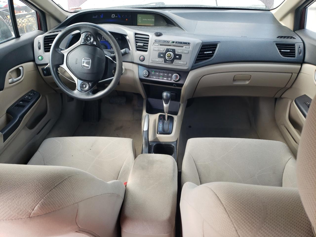 2012 Honda Civic Lx VIN: 2HGFB2F52CH596409 Lot: 84983615