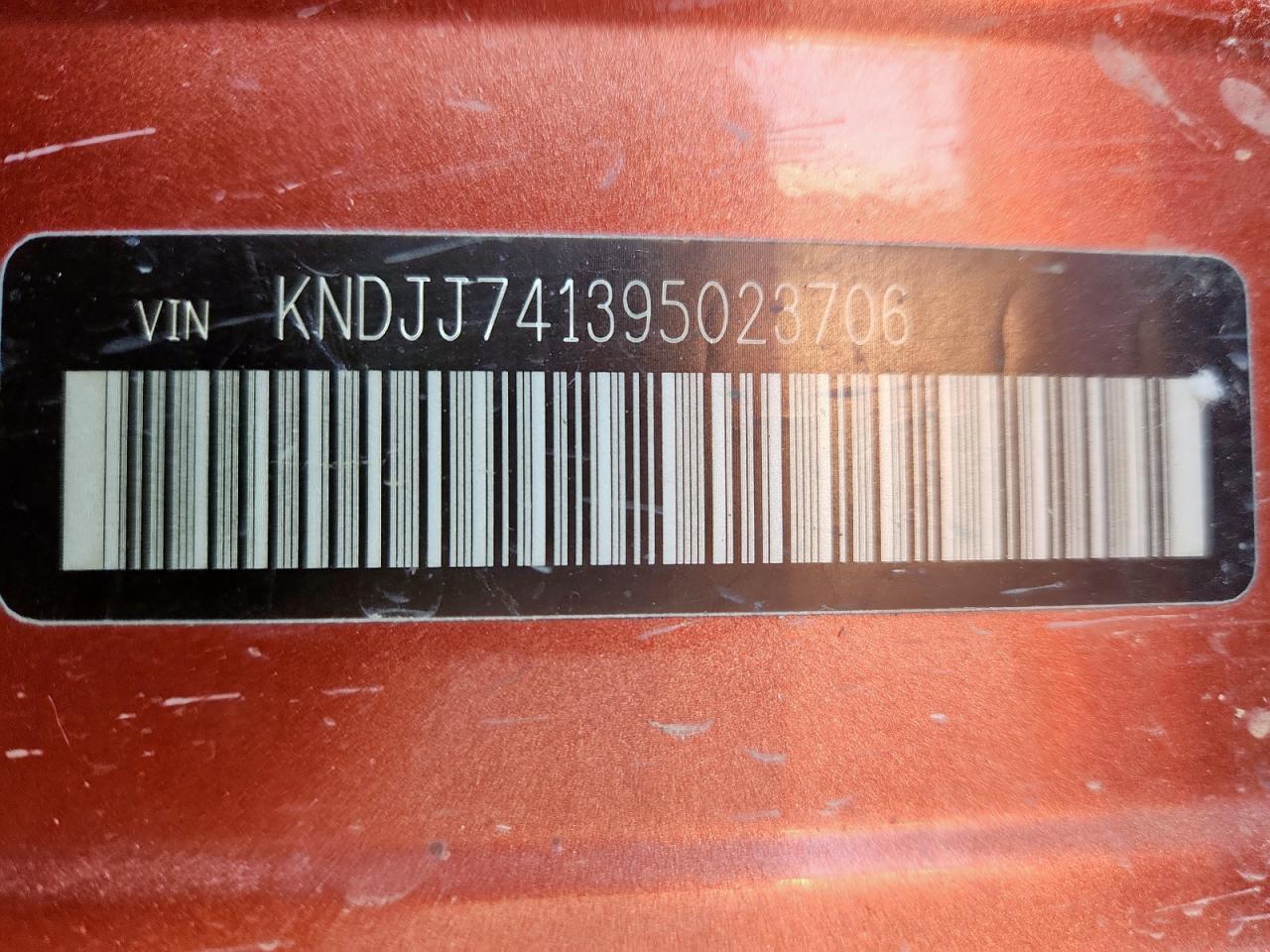 2009 Kia Borrego Lx VIN: KNDJJ741395023706 Lot: 86700535