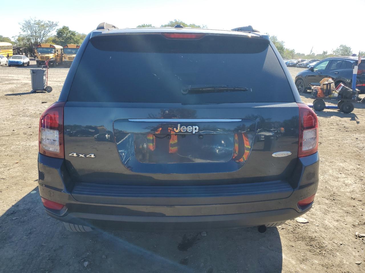 2016 Jeep Compass Latitude VIN: 1C4NJDEB6GD587831 Lot: 82391285