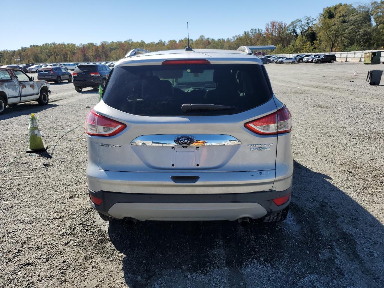 2014 Ford Escape Titanium VIN: 1FMCU0JX2EUD18372 Lot: 87244185