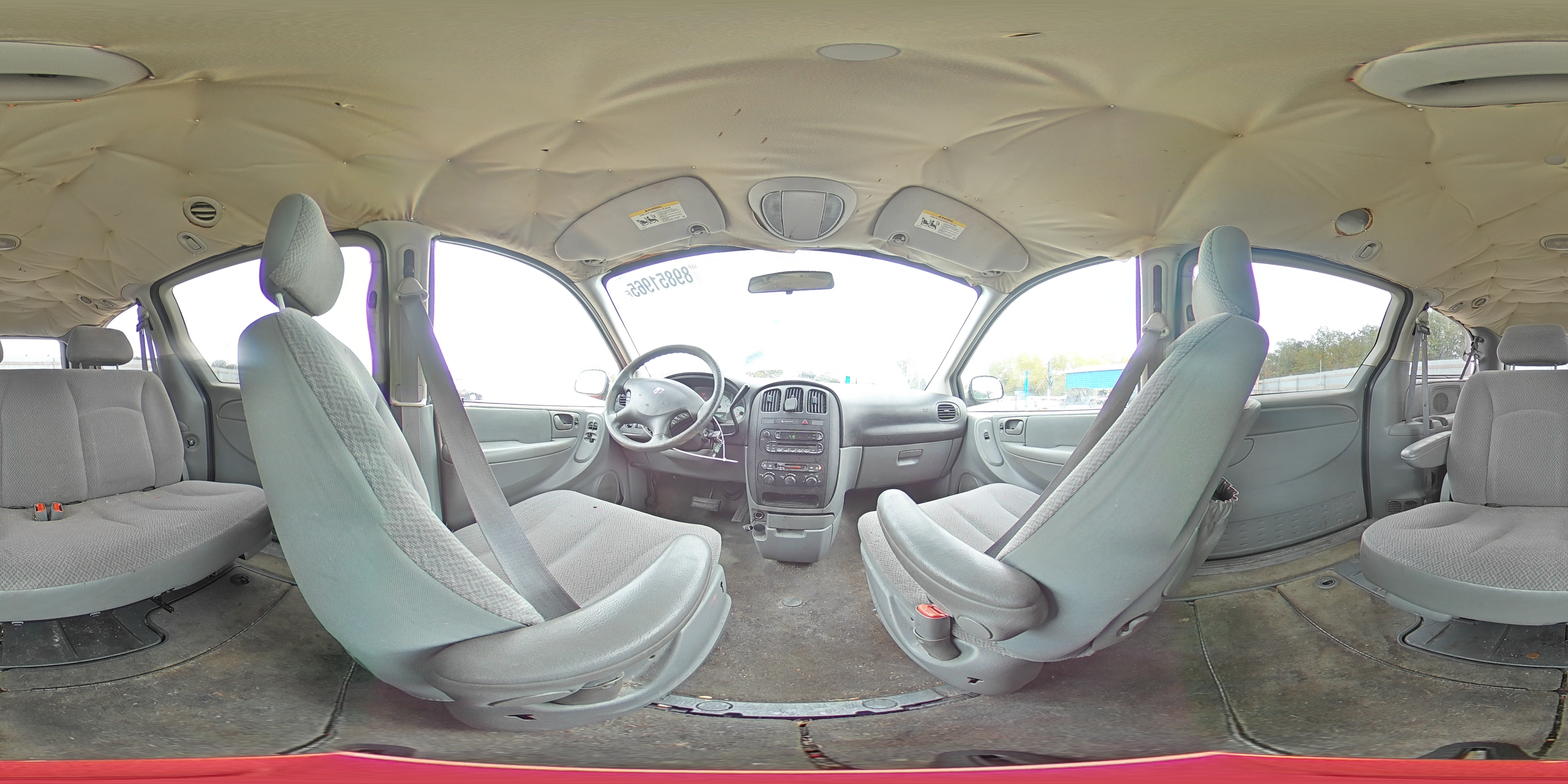 2007 Dodge Grand Caravan Se VIN: 1D4GP24R87B167447 Lot: 89851965