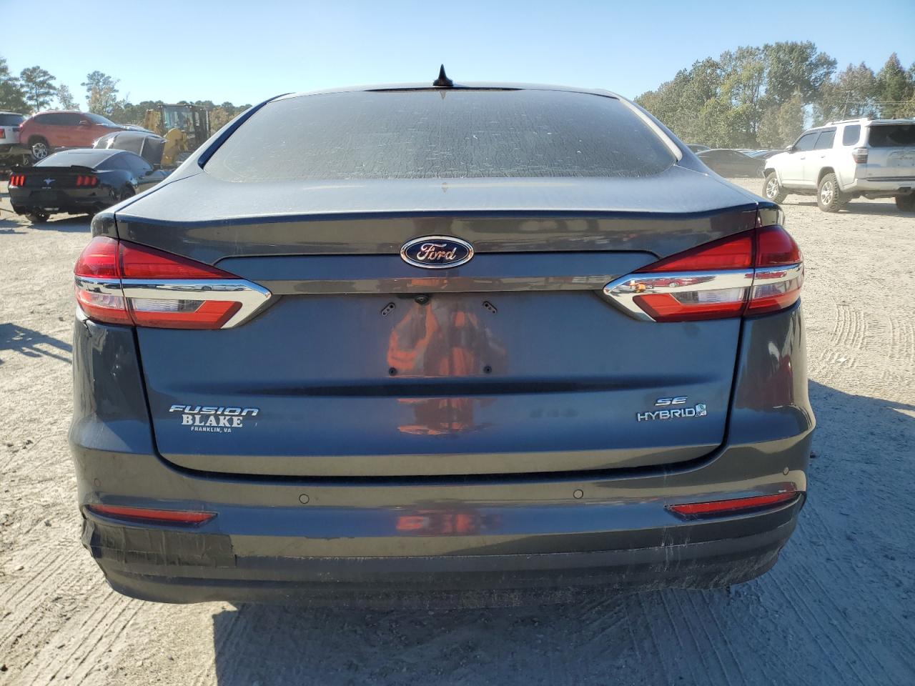 2019 Ford Fusion Se VIN: 3FA6P0LU3KR105421 Lot: 87010715
