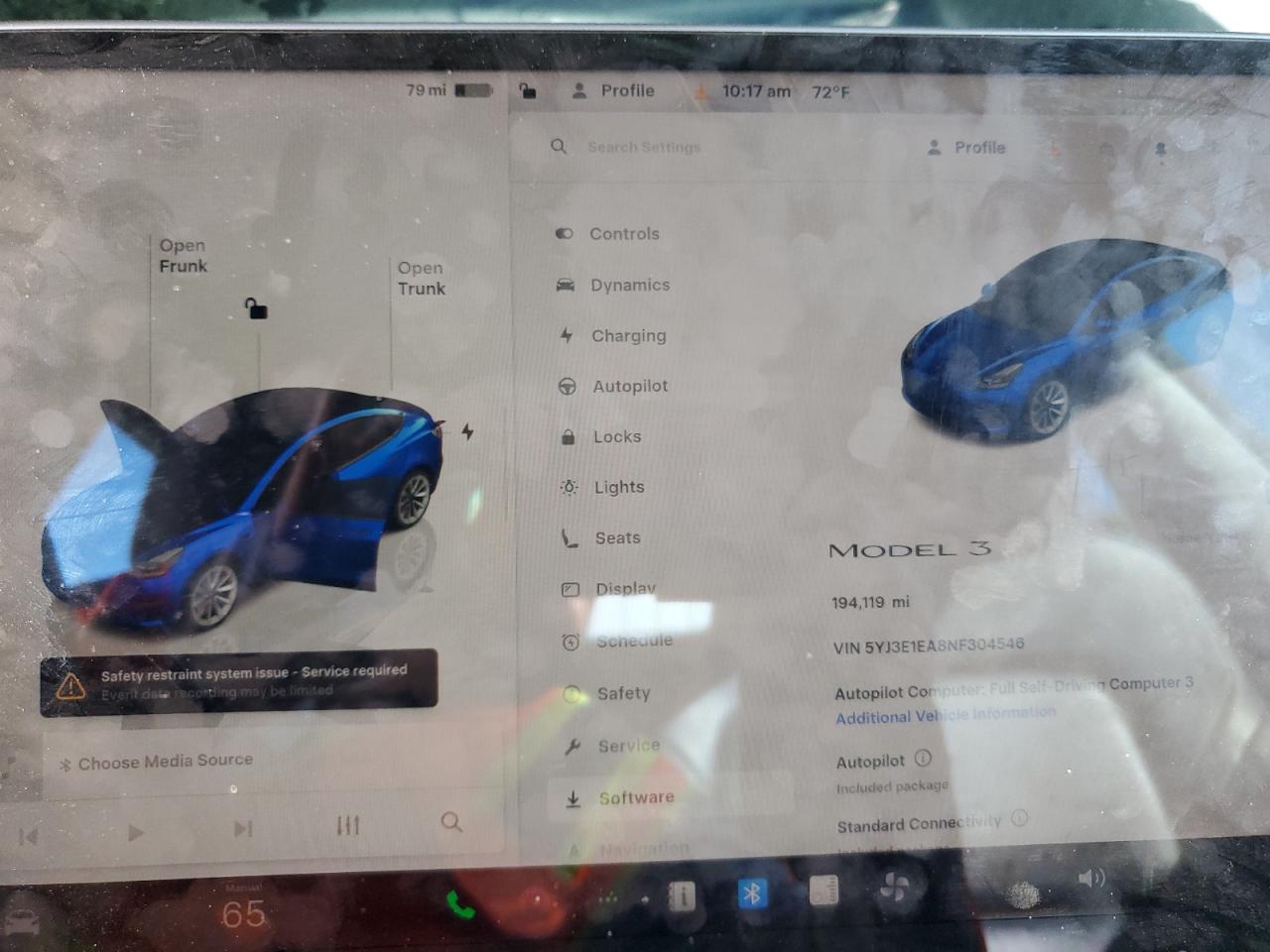 2022 Tesla Model 3 VIN: 5YJ3E1EA8NF304546 Lot: 90539995